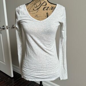 Light Grey Long Sleeve Shirt